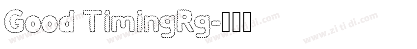 Good TimingRg字体转换